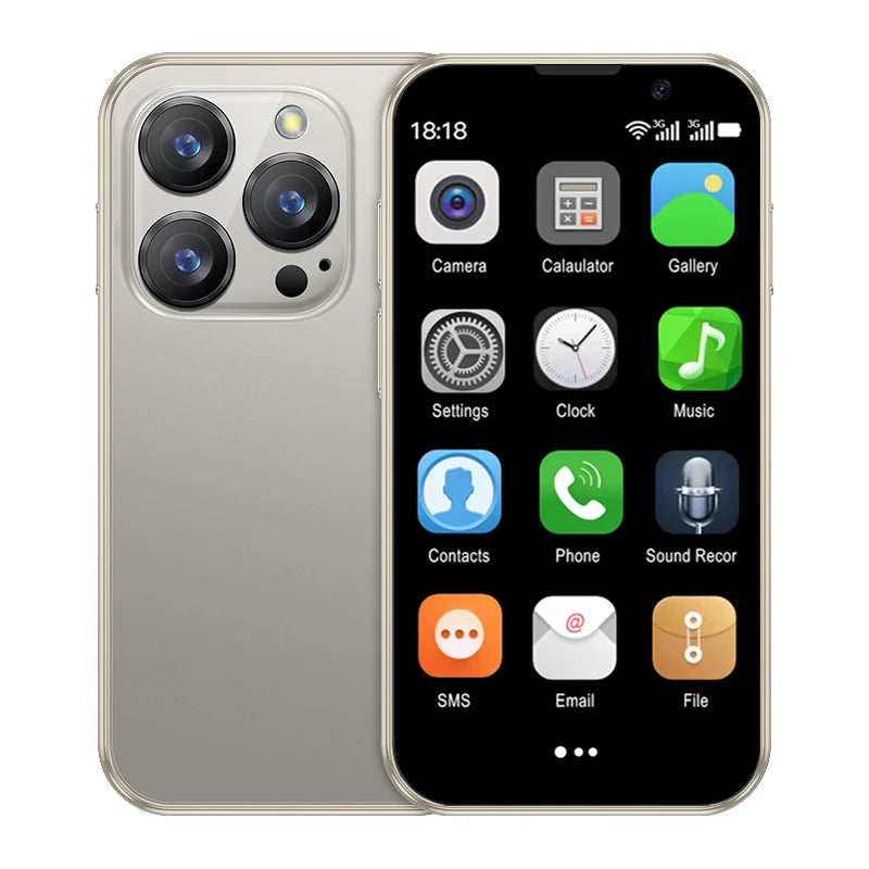 SERVO 16SE Mini Smartphone |3.0" Display | 16GB ROM | Android 9 | Dual SIM | 3G | WiFi