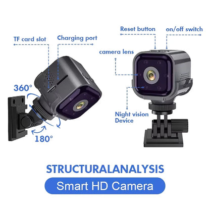 Smart WiFi Surveillance Camera | HD Vision, Motion Detection & Remote Monitoring