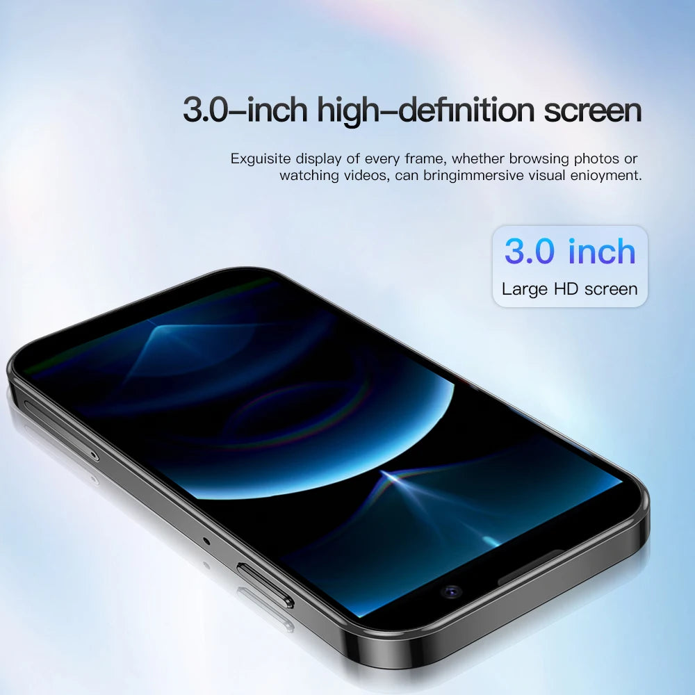 SERVO 16SE Mini Smartphone |3.0" Display | 16GB ROM | Android 9 | Dual SIM | 3G | WiFi