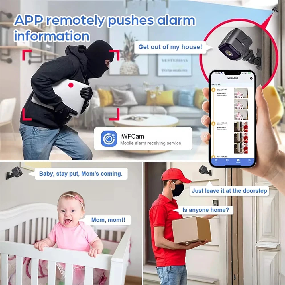 Smart WiFi Surveillance Camera | HD Vision, Motion Detection & Remote Monitoring