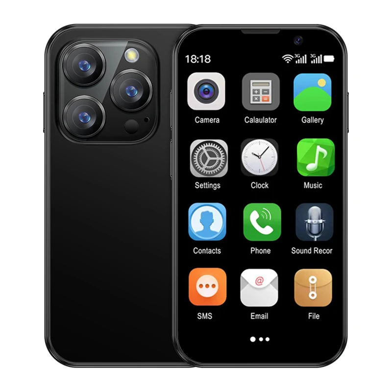 SERVO 16SE Mini Smartphone |3.0" Display | 16GB ROM | Android 9 | Dual SIM | 3G | WiFi