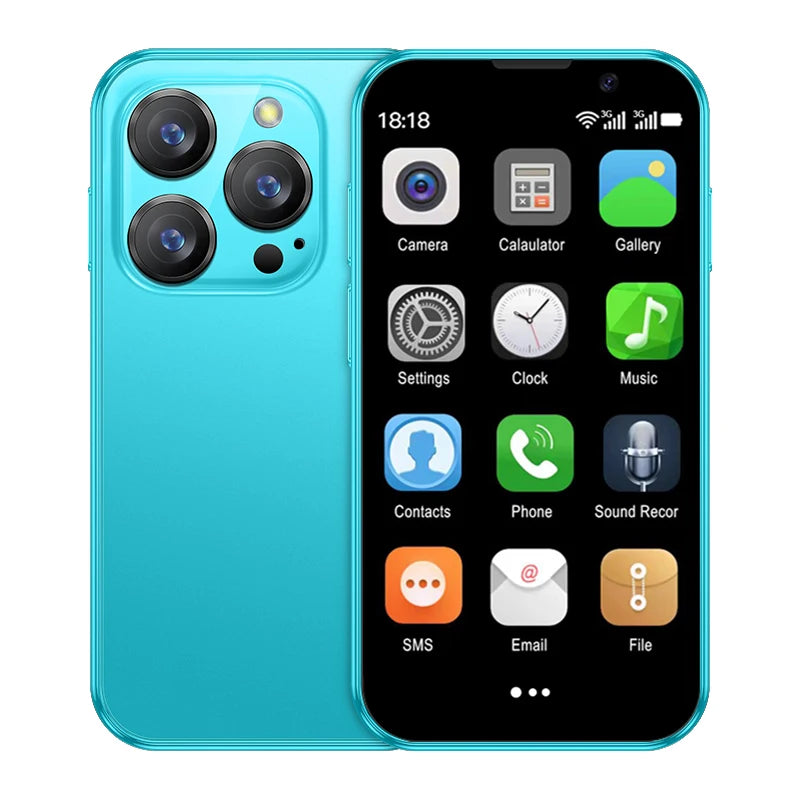 SERVO 16SE Mini Smartphone |3.0" Display | 16GB ROM | Android 9 | Dual SIM | 3G | WiFi