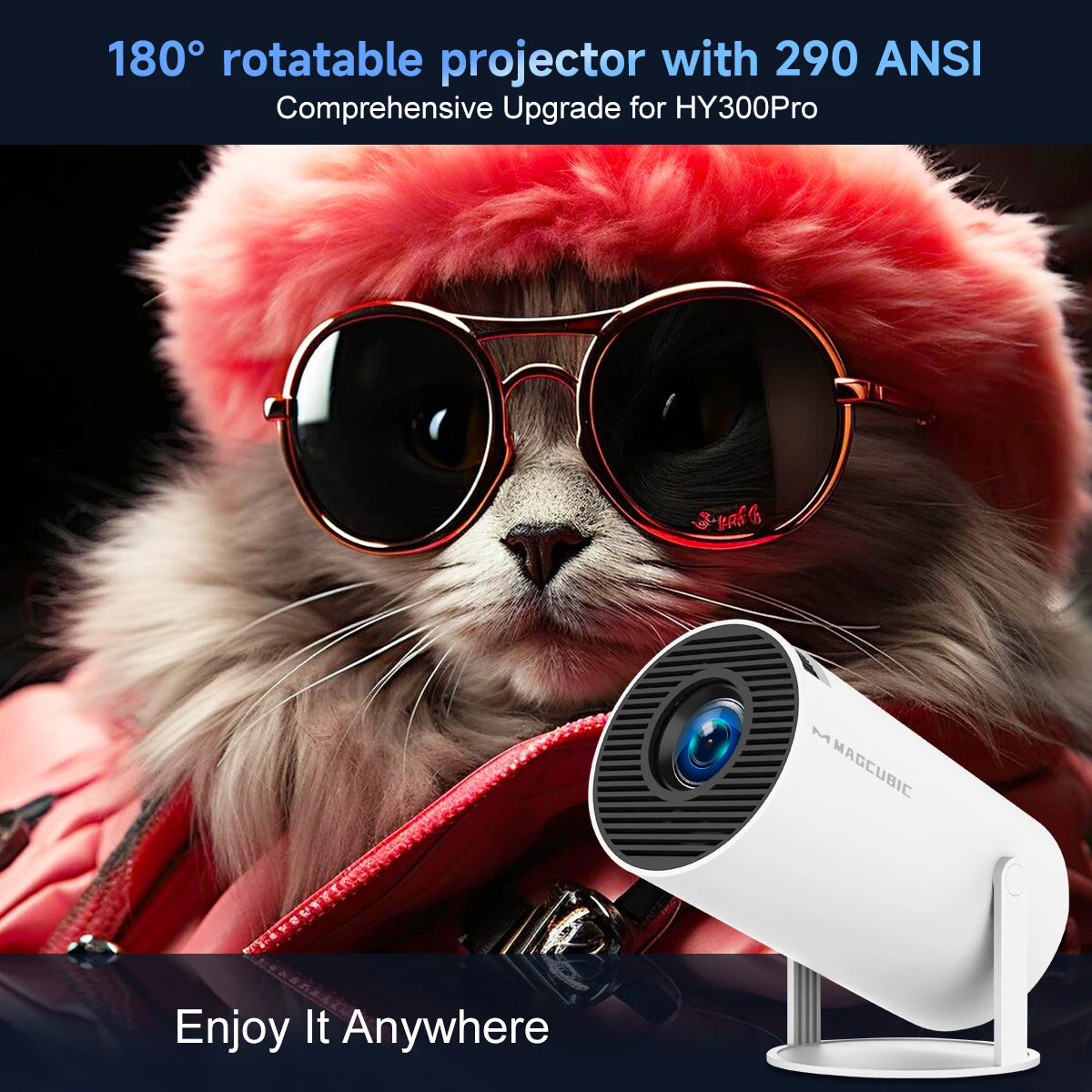 Cinematic Projector Portable Home Theater™