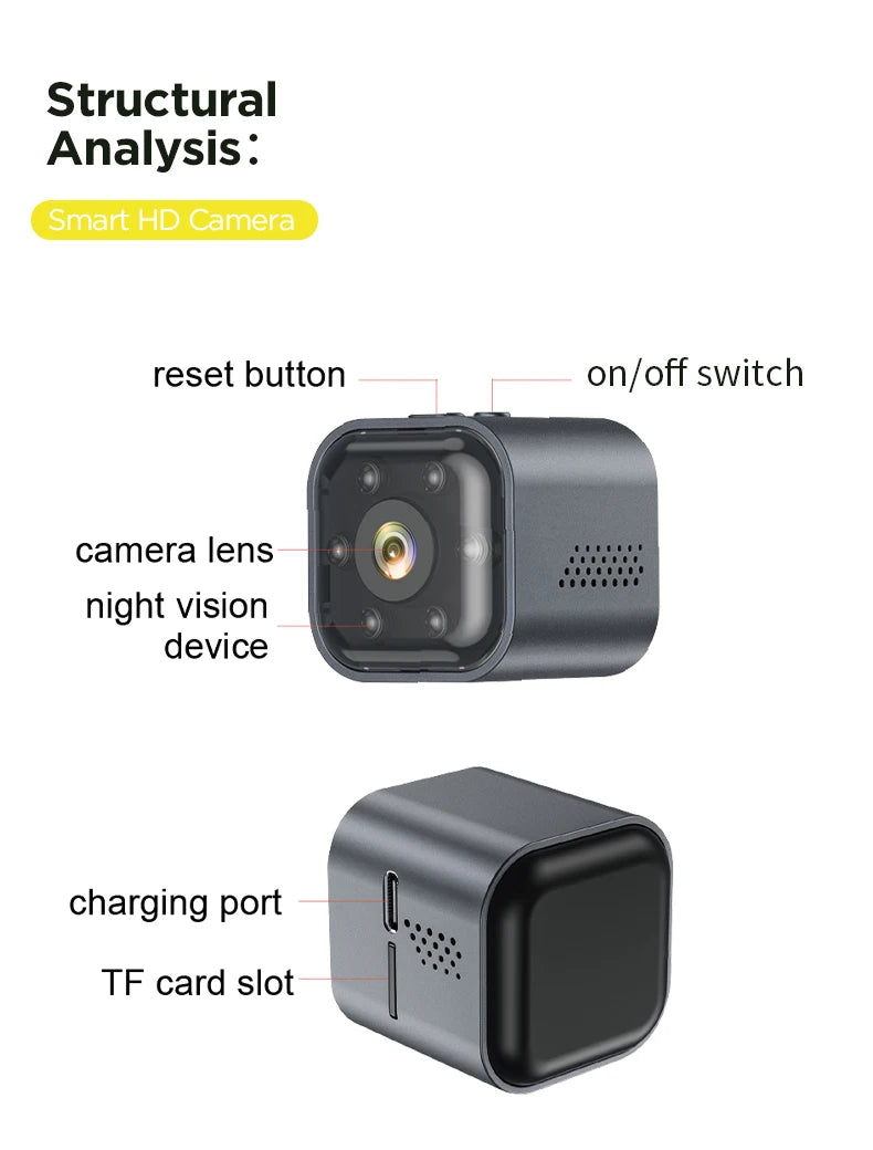 Smart WiFi Surveillance Camera | HD Vision, Motion Detection & Remote Monitoring