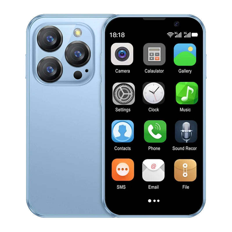 SERVO 16SE Mini Smartphone |3.0" Display | 16GB ROM | Android 9 | Dual SIM | 3G | WiFi