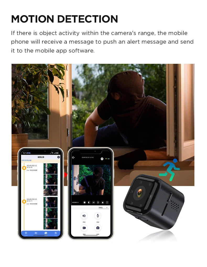 Smart WiFi Surveillance Camera | HD Vision, Motion Detection & Remote Monitoring